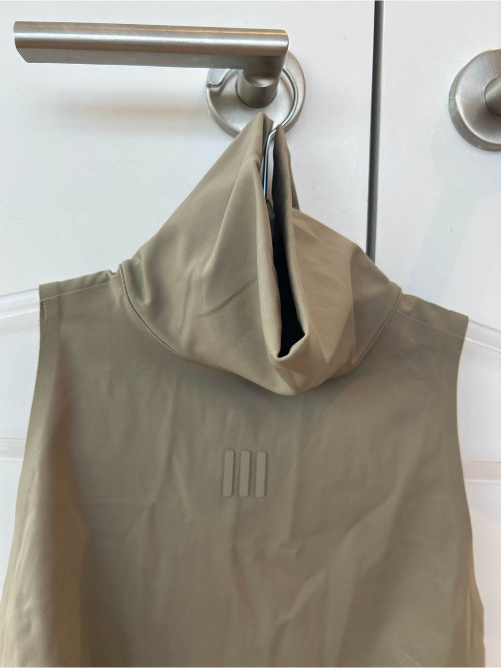 Fear of God Sleeveless Turtleneck Crop Top - Olive Green - Picture 3 of 6